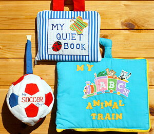 �z�G�{MY QUIET BOOK�u���[�X�g���C�v&MY ABC ANIMAL TRAIN �u���[&���܂��t���T�b�J�[�v���C���[�Y�t�@���^�C���E�v���C&���[���M�t�g�Z�b�g�y�m�\�J�����b�X���u�b�N�z�c������I���!!�����M�t