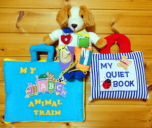 �z�G�{MY QUIET BOOK�u���[�X�g���C�v&MY ABC ANIMAL TRAIN �u���[���܂��t�����b�X�� �h�M�B�[�t�@���^�C���V���[�Y�y�m�\�J�����b�X���u�b�N�z�c������p�ꋳ��I���!!�����M�t�g���b�s���O