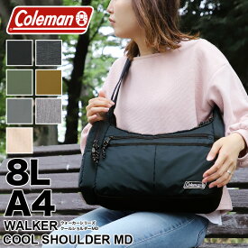 コールマン ショルダーバッグ Coleman WALKER ウォーカー COOL SHOULDER MD クールショルダーMD 斜め掛けバッグ 8L A4 ボトルクーラー付き 500mlPET レジャー ハイキング アウトドア 普段使い ブランド メンズ レディース 男女兼用 通学 通勤 20代 30代 40代 50代 60代