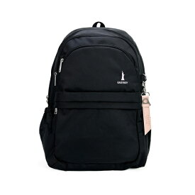 イーストボーイ リュック リュックサック レディース 女子 大容量 32L 32リットル プランタン 女子高生 高校生 中学 EASTBOY デイパック バックパック 抗菌 撥水 かわいい おしゃれ こども 学生 通学 スクール デイリー A4 B4 部活 チャーム 黒 正規品 EBA101