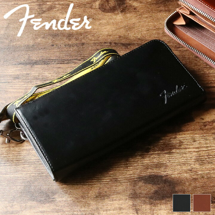 楽天市場】フェンダー 財布 長財布 L字ファスナー メンズ ブランド 本  