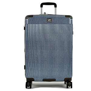【2025年9月入荷】スーツケース Mサイズ 拡張型 軽量 拡張 かわいい おしゃれ デニム Lee リー キャリーケース キャリーバッグ 旅行 トラベル 3泊 4泊 5泊 ストッパー付き キャスターロック メン