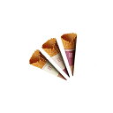 日世　ワッフルコーンS（スリーブ付）　120個（3.3kg） 送料無料(九州、沖縄、一部離島は別途送料)