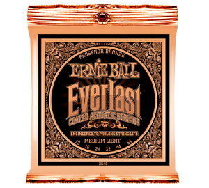ERNIE BALL #2546 Everlast Coated Phosphor Bronze Acoustic Medium Light AR[XeBbNM^[yzy`OX֔z