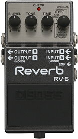 BOSS RV-6 Digital Reverb【レターパック発送】【送料無料】ボス　リバーブ　エフェクター