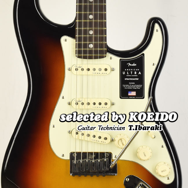 楽天市場】【New】Fender American Ultra Strato RW Ultra Burst