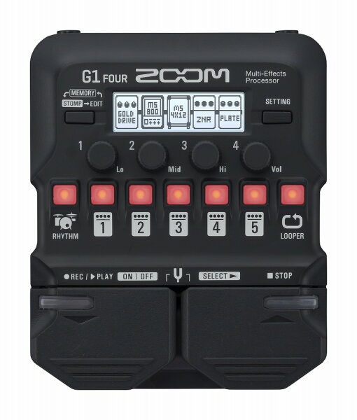ZOOM G1 FOUR 【送料無料】レターパック発送  ズーム　マルチエフェクター