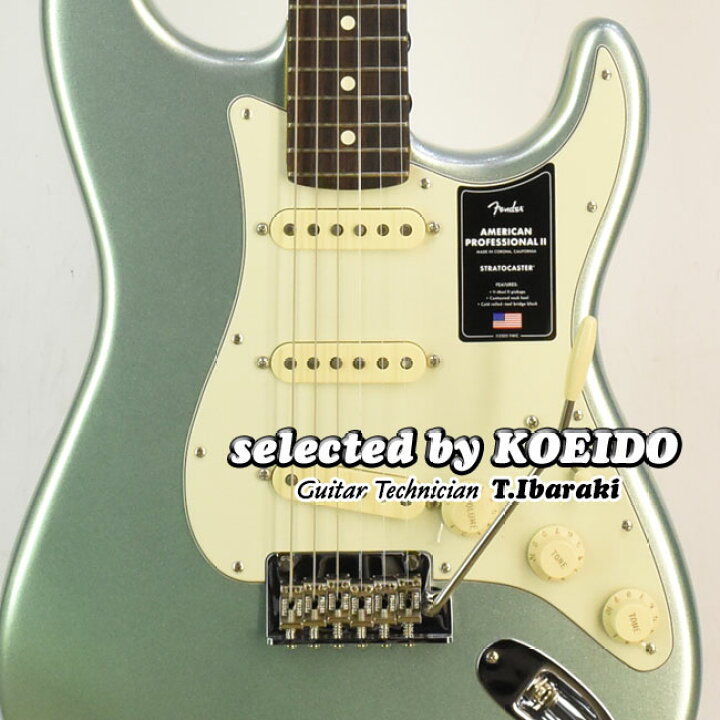 楽天市場】Fender American Professional2 Stratocaster RW Mistick 