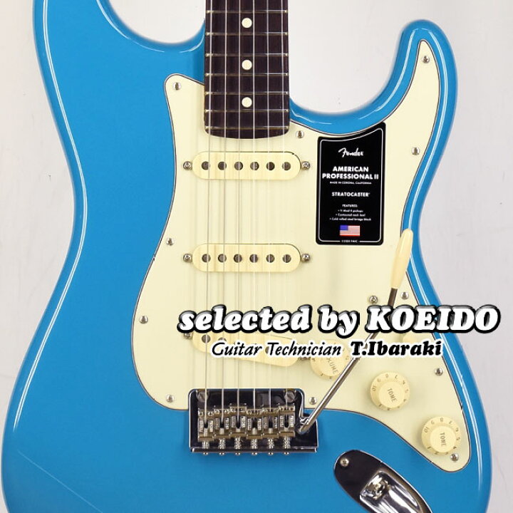 楽天市場】【New】Fender American Professional2 Stratocaster RW MBL 
