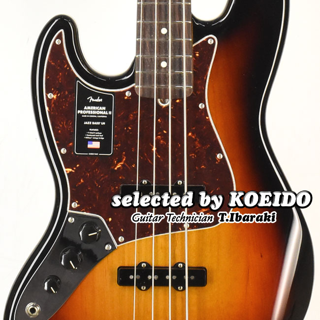 楽天市場】【New】Fender USA American Professional2 Jazz Bass Left
