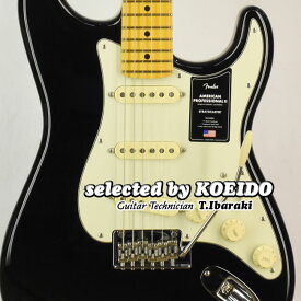 【New】Fender American Professional2 Stratocaster MN Black(selected by KOEIDO)店長厳選、久々の命を持つプロフェッショナル2！