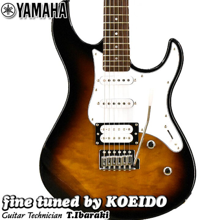 楽天市場】YAMAHA PACIFICA PAC212VQM TBS【クリップチューナー 