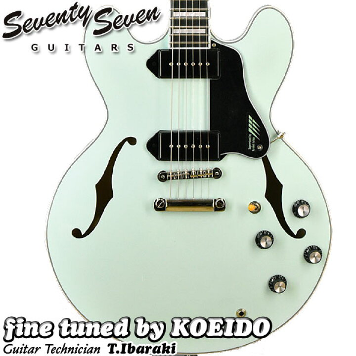 楽天市場】Seventy Seven Guitars EXRUBATO-ZEBRA FINCH SFG（有賀教平 