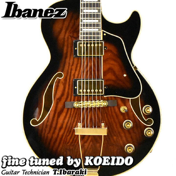楽天市場】Ibanez AG95QA DBS【今ならIbanez SI10ケーブルプレゼント 