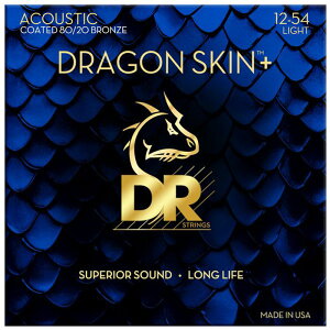 DR DRAGON SKIN{ 80/20 Bronze Acoustic Light DA8-12(12-54)AR[XeBbNM^[ CgQ[Wyzy`OX֔z