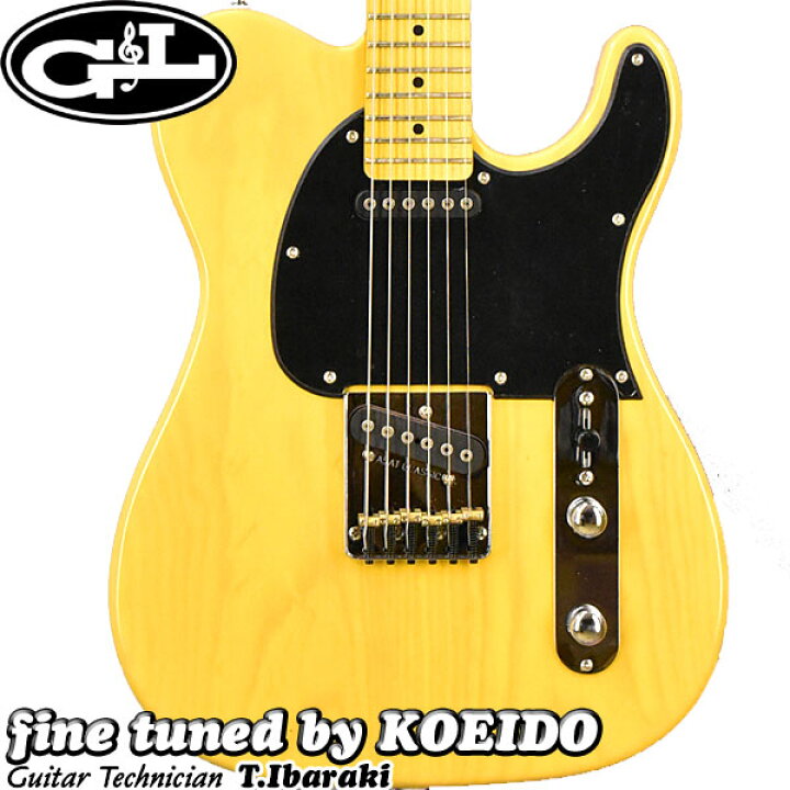 楽天市場】G&L Tribute ASAT Classic BTR(Fine tuned by KOEIDO 
