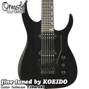 Ormsby Guitars HYPE G7 FLOYD MH TB (TUXEDO BLACK) 7M^[yDEXCORE YumetoMTCv[gtzyzI[Xr[M^[@Z