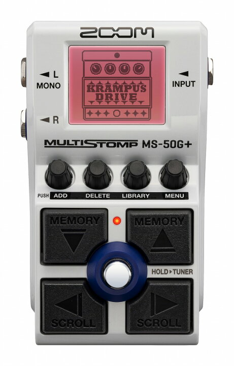 楽天市場】ZOOM MULTI STOMP MS-50G+ Plus for Guitar【レターパック 