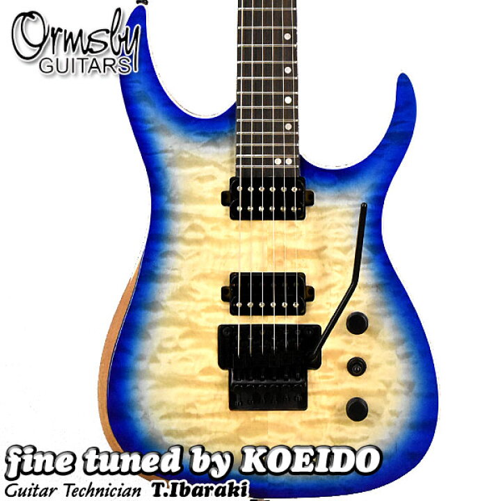 楽天市場】Ormsby Guitars HYPE GTR Floyd Exotic MH BB 6strings  
