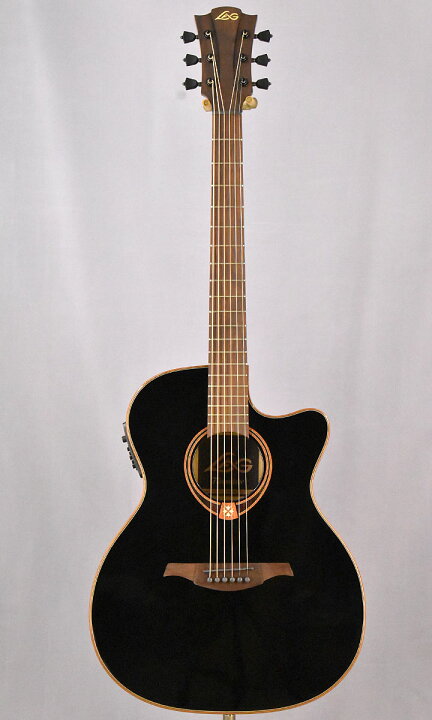 楽天市場】LAG Guitars T118ACE BLK【スペア弦付き】【送料無料 