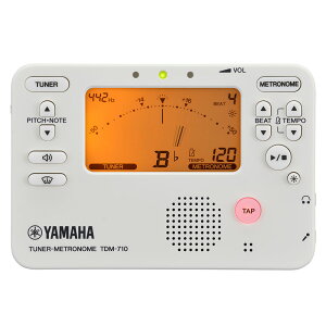 YAMAHA TDM-710IV ヤマハ チューナーメトロノーム アイボリー【送料無料】【定形外郵便発送】