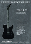 Fernandes TEJ-ELT 2S フェルナンデス【2025年入荷予定・ご予約受付中】【送料無料】