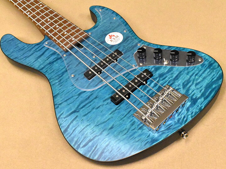楽天市場】Bacchus WL5-QM-AC RSM/M AMBS【送料無料】バッカス エレキ 