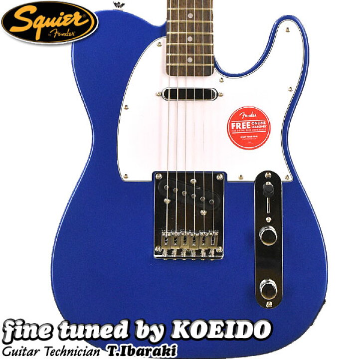 楽天市場】Squier Affinity Telecaster LRL WPG LPB 【ストラップ 