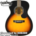 【光栄堂最適調整！】Headway HF-35K SB【女性にもオススメ】ヘッドウェイ　アコースティックギター　初心者　入門用