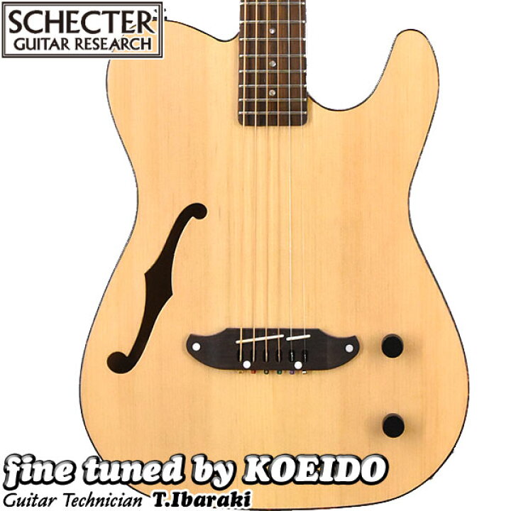 楽天市場】SCHECTER JOL OL-FL-P SNTL シェクター・エレアコ【スペア弦 