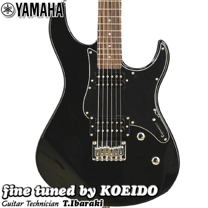 楽天市場】YAMAHA PACIFICA PAC-120H BLK【クリップチューナー 