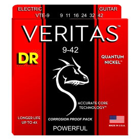 DR VERITAS VTE-9 09-42 エレキギター弦【送料無料】【定形外郵便発送】