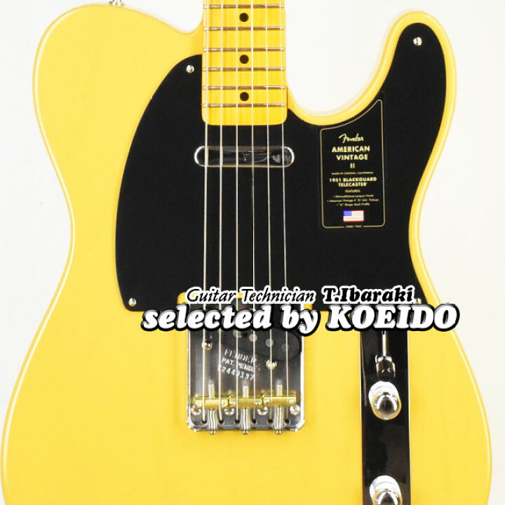 楽天市場】【New】Fender American Vintage II 1951 Telecaster BTB MN 