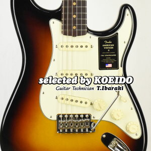 �yNew�zFender American Vintage II 1961 Stratocaster 3CS RW(selected by KOEIDO)�X�����I�I �t�F���_�[�@���h��