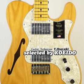【New】Fender American Vintage II 1972 Telecaster Thinline MN Aged Natural(selected by KOEIDO)店長厳選最新シンライン！ フェンダー　光栄堂