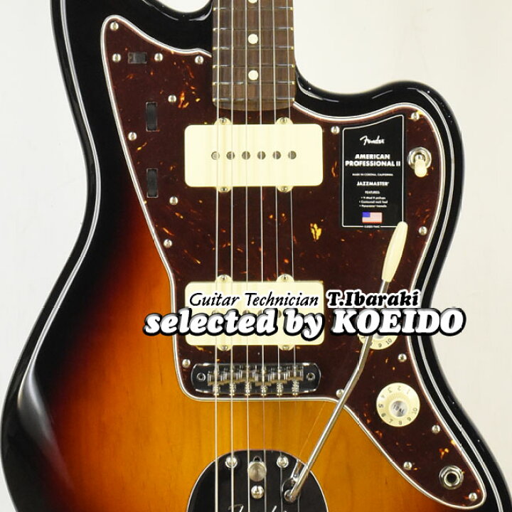楽天市場】Fender USA American Professional2 Jazzmaster RW 3TS 