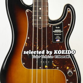 【New】Fender USA American Professional2 Precision Bass RW 3TSB(selected by KOEIDO)店長厳選!実に久々、命を持つプレべ！フェンダー　光栄堂
