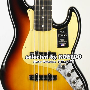 �yNew�zFender USA American UltraII Jazz Bass V EB Ultraburst(selected by KOEIDO)�X�����I�A���Ɍ��t�������������E���g��II 5���W���Y�ׁI