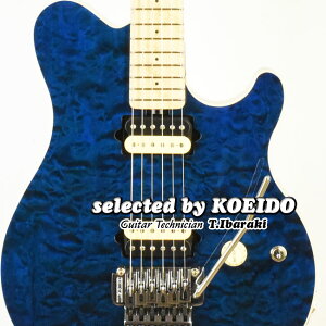 �yNew�zMusicMan 30th Anniversary Axis Trans Blue Quilt MH(selected by KOEIDO)�X�����I�A���₩�ɉ̂��Ⴆ��ʊi�̌���A�N�V�X�I�󏭁I
