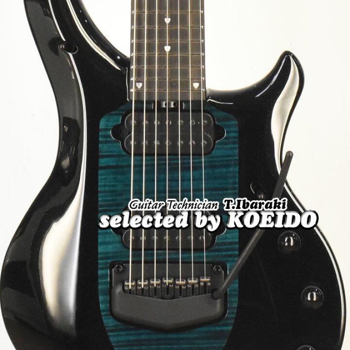 楽天市場】Musicman John Petrucci Majesty 7st Okelani Blue EB 
