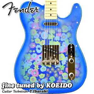 Fender Made in Japan Limited Telecaster Blue Flower(Fine Tuned by KOEIDO)ytF_[Xgbvr[TtztF_[@2025eLX^[