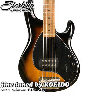 Sterling by MUSICMAN RAY35 Vintage Sunburst�y�A�[�j�[�{�[���X�g���b�v�T�[�r�X�����r���[���T�t���z�y���������z��������@5���x�[�X�@�V�t�o�[�Q��