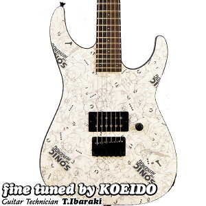 ESP×SONIC SONIC THE HEDGEHOG GUITAR III -Classic Sonic Edition-yׂ܂z\jbNEUEwbWzbO