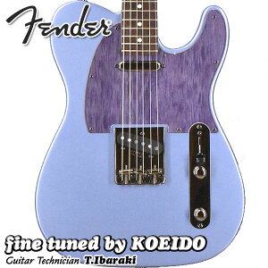 Fender Made in Japan Hybrid II 2026 Collection Telecaster Satin Metallic Matte Aero Blue(Fine Tuned by KOEIDO)�y�t�F���_�[�X�g���b�v�����r���[���T�t���z2026�N���胂�f���@�t�F���_�[�@�e���L���X�^�[