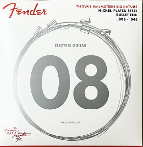 Fender YNGWIE MALMSTEEN SIGNATURE ELECTRIC GUITAR STRINGS .008-.046 �y���������z�X�֔���