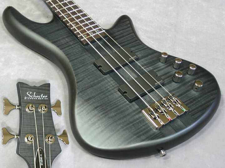 楽天市場】SCHECTER STILETTO STUDIO 4AD-SL-ST4 STBLS【レビュー特典 