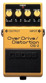 BOSS OS-2 OverDrive/Distortion【レターパック発送】【送料無料】ボス　エフェクター　オーバードライブ　ディストーション