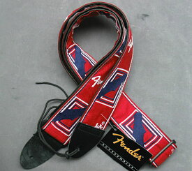 Fender 2" Monogrammed Strap Red【送料無料】【定形外郵便発送】