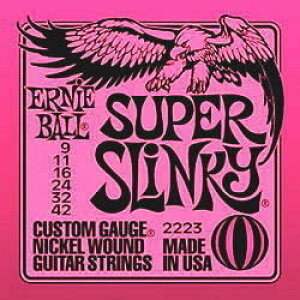 ERNIE BALL #2223 Super Slinky GLM^[yzy`OX֔zA[j[{[