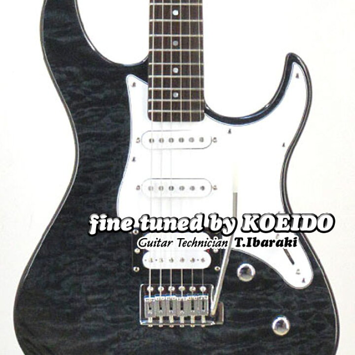 楽天市場】YAMAHA PACIFICA PAC212VQM TBL【クリップチューナー  
